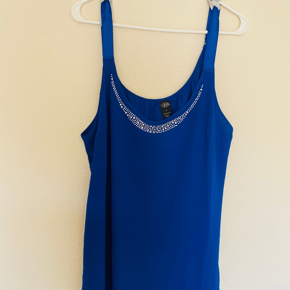 Spaghetti strap Blouse (never worn)